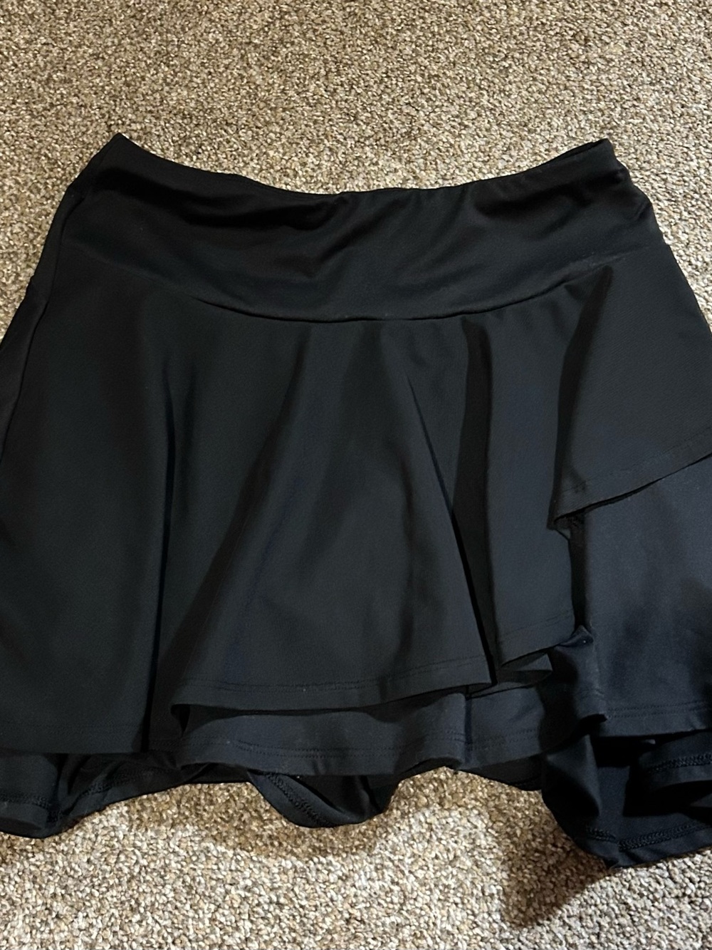Black skort size 10/12